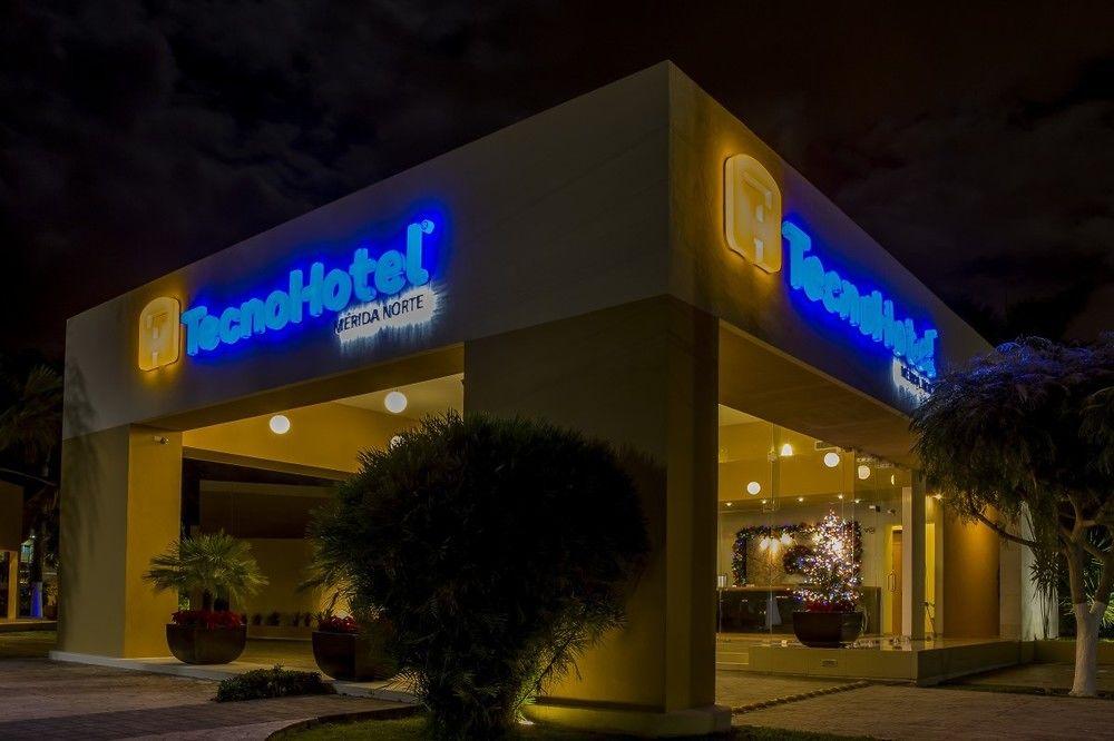 Tecnohotel Mérida Norte Exterior foto