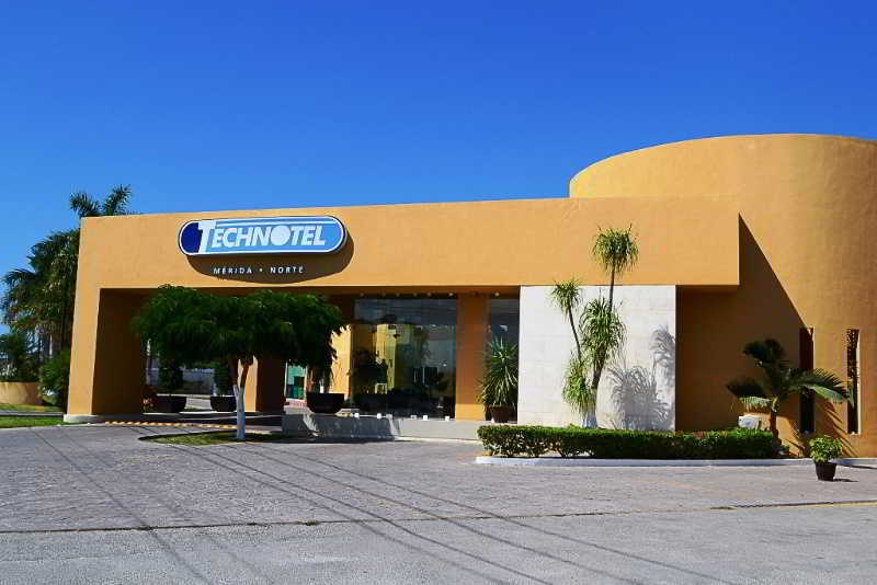 Tecnohotel Mérida Norte Exterior foto